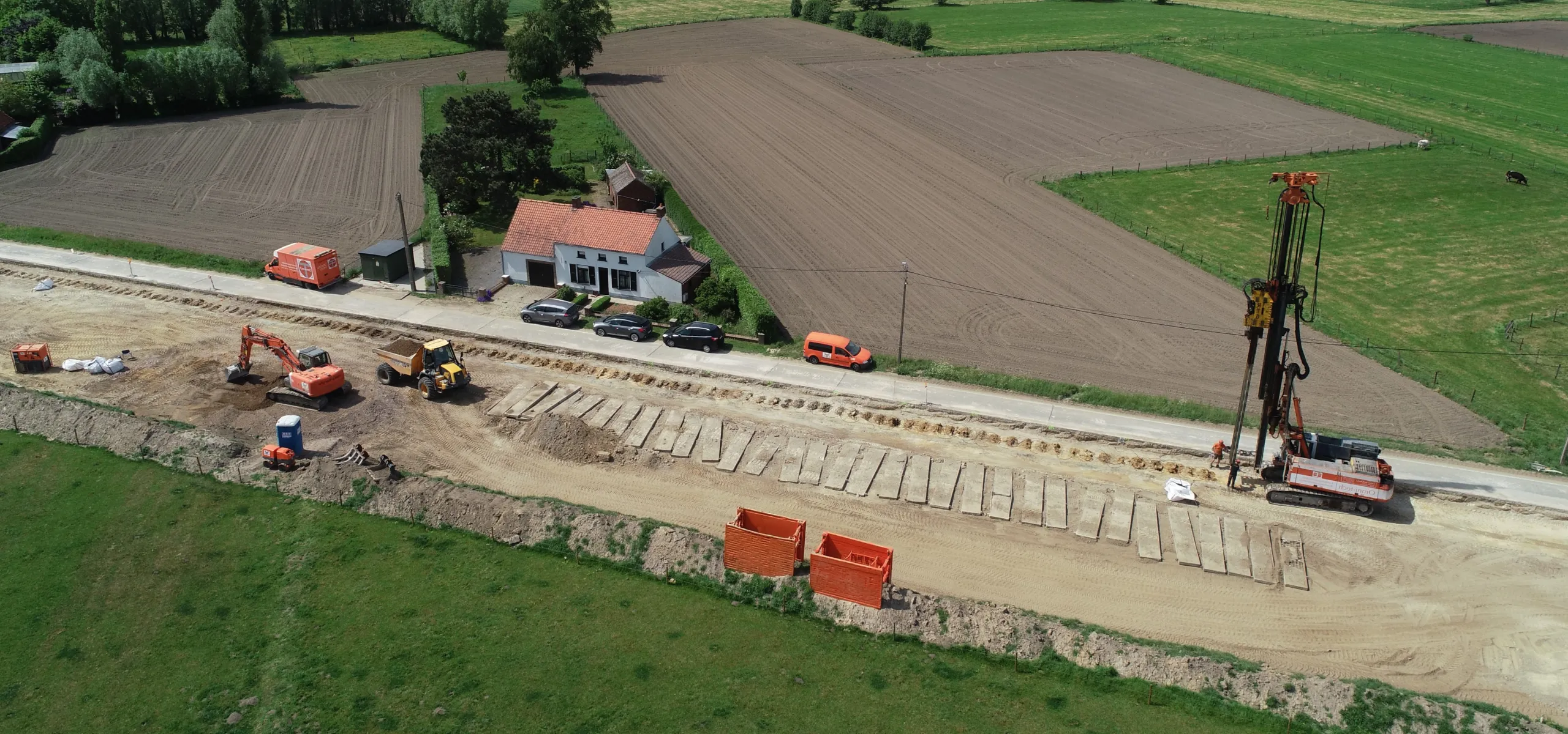 technieken fundering soilmix csm waterremmende wanden